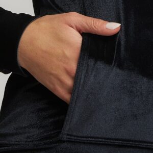 NESS Veste Velours à Capuche