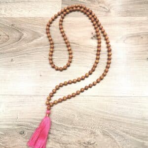 Mala 108 perles 8m - Bois de Santal