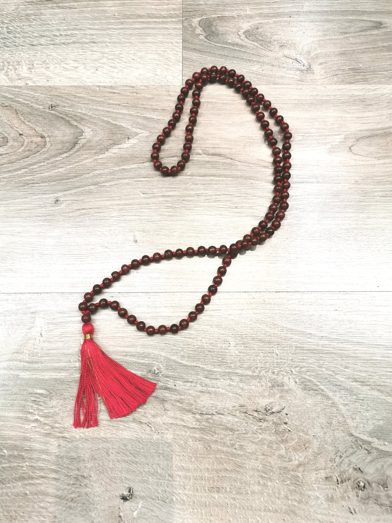 Mala 108 perles 8mm - Bois de rose Mala 108 perles 8mm - Bois de rose