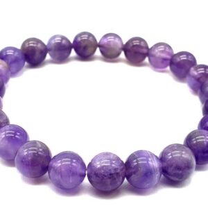 Bracelet Amethyste 8mm