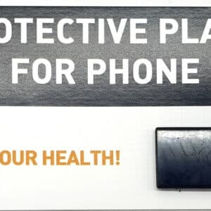 Plaque Shungite Téléphone Rectangulaire