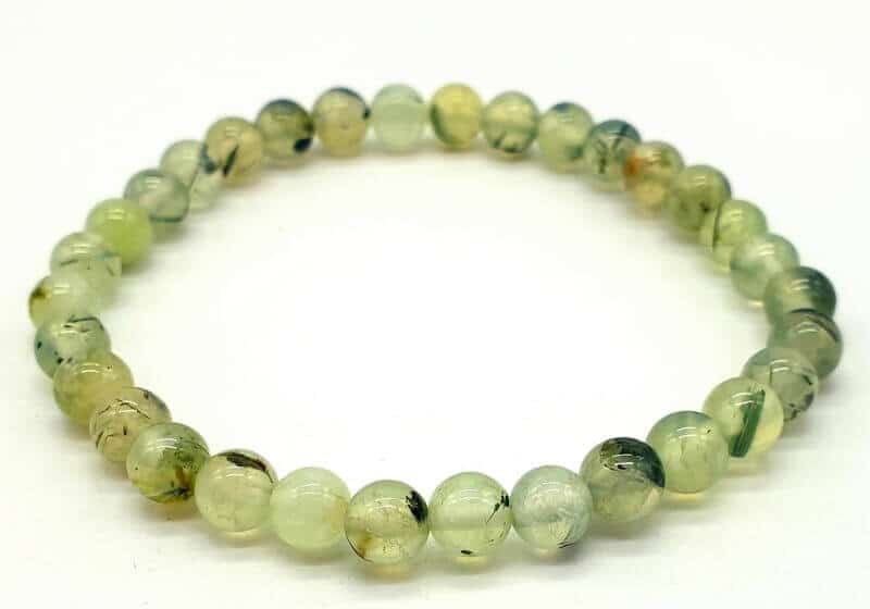 Bracelet Préhnite 6mm Bracelet Préhnite 6mm