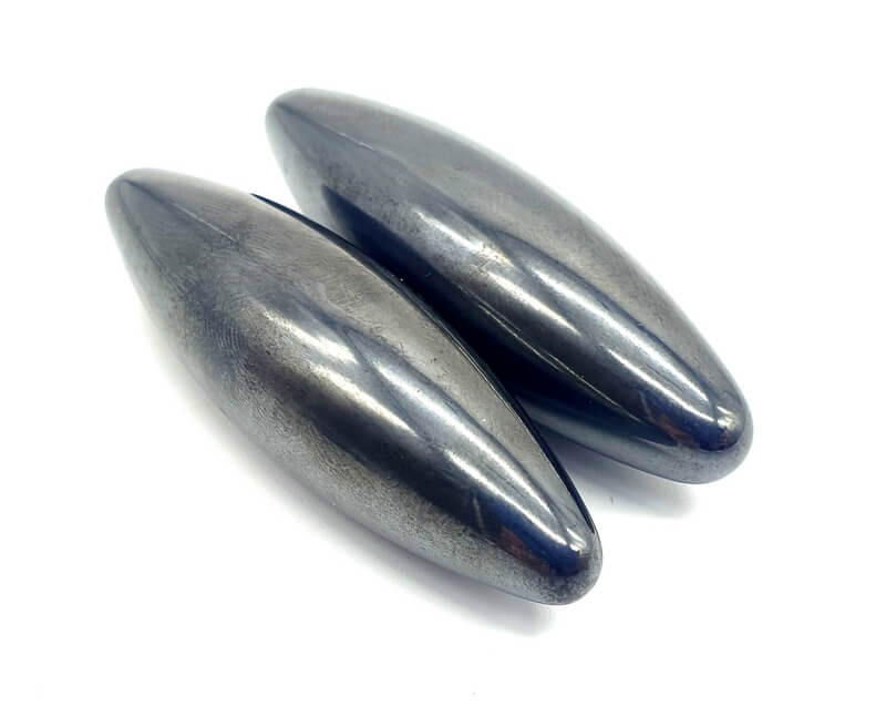 Paire Hématite Magnétite Aimantée Paire Hématite Magnétite Aimantée